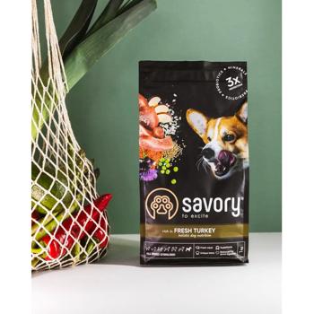 Savory Dry Food with Turkey for Sterilized Dogs of All Breeds 12kg - buy, prices for MasterZoo - photo 6