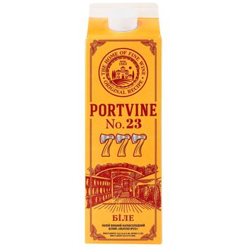 Portvine #23 Apple White Semi-Sweet Wine Drink 13-14.5% 1l - buy, prices for Torba - photo 1