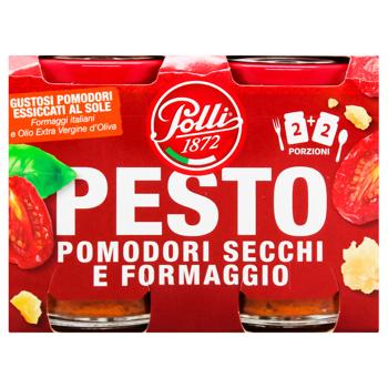 Соус Polli Pesto Pomodori Secchi e Formaggio 2шт*90г - купити, ціни на ULTRAMARKET - фото 2