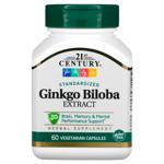 21st Century Ginkgo Biloba 60mg 60 capsules