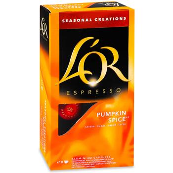 L'OR Espresso Pumpkin Spice Coffee Capsules 5.2g*10pcs