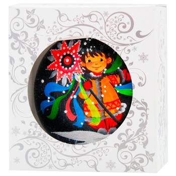 Rizdviani Istorii Shchedruvalnyk Christmas Tree Ball 9cm