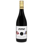 Wine tempranillo Zeno 750ml glass bottle Spain