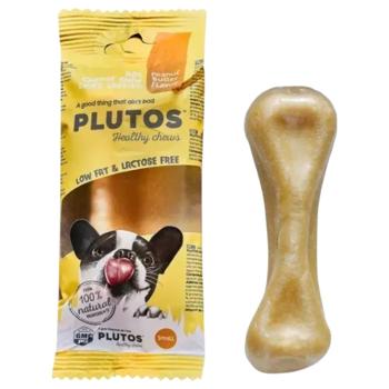 Ласощі для собак кісточка сирна Plutos, розмір M - арахісове масло - купить, цены на MasterZoo - фото 3