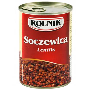 Rolnik Canned Lentils 425ml - buy, prices for - photo 1