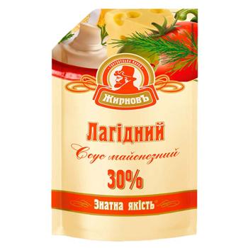 Zhyrnov Delicate Mayonnaise Sauce 30% 180g - buy, prices for Chudo Market - photo 1