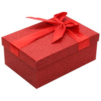 Glitter Gift Box with Bow 21*15*8.5cm - buy, prices for - photo 4