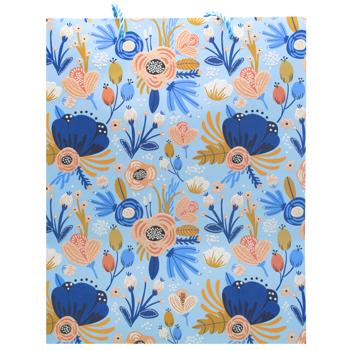 Пакет подарочный бумажный 26*32*10см 730M-5985 - купить, цены на КОСМОС - фото 3