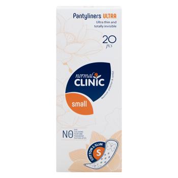 Прокладки ежедневные Normal Clinic Ultra Cotton&Slim Small 20шт - купить, цены на ЕКО Маркет - фото 2