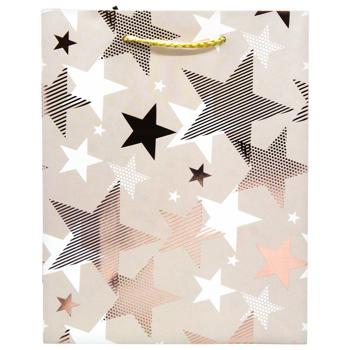 Buromax Stars Paper Gift Bag S 18x23x8cm - buy, prices for METRO - photo 3