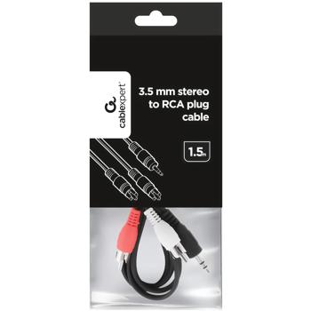 Cablexpert CCA-458 3.5mm/2*RCA Audio Cable - buy, prices for Auchan - photo 1