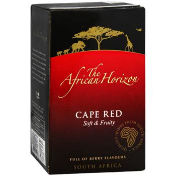Вино The African Horizon Cape Red сухое красное 12,5% 2,25л - купить, цены на За Раз - фото 2