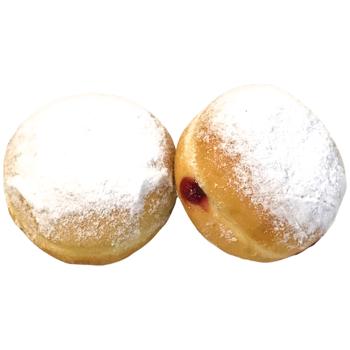 Auchan Donut with Cherry Filling 70g 2pcs