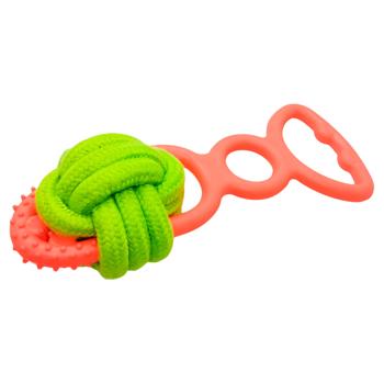 Rubber Toy for Dogs with Rope 20cm - buy, prices for - photo 3