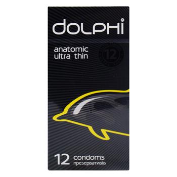 Dolphi Anatomic Ultra Thin Condoms 12pcs - buy, prices for COSMOS - photo 2