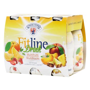 Sterzing Vipiteno Fitline Multifruit Fermented Milk Drink 6x90ml - buy, prices for - photo 2