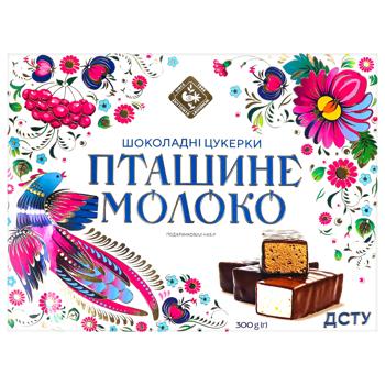 Цукерки Житомирські Ласощі Пташине молоко 300г