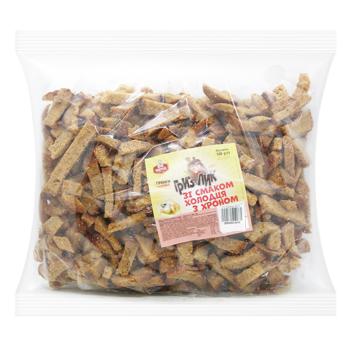 Грінки Мирон зі смаком холодцю з хріном 500г - купити, ціни на NOVUS - фото 1