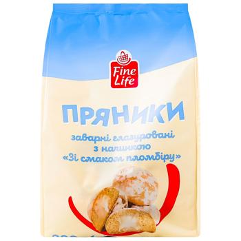 Fine Life Gingerbread with Plombir Ice Cream Flavor 300g - buy, prices for METRO - photo 2