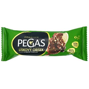 Мороженое Prima Пегас Премиум Лесной орех в молочном шоколаде 72г - купить, цены на КОСМОС - фото 1