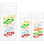 Заколки для волосся різнокольорові 10шт 3126-4