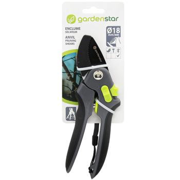 GardenStar Anvil Pruning Shears 21cm