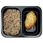 Chicken Cutlet with Buckwheat Porridge 300g