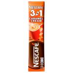 Напій кавовий NESCAFÉ Caramel Crema 3в1 розчинний стік 13г