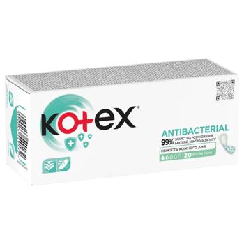 Kotex Antibacterial Extra Thin Daily Pads 20pcs - buy, prices for MegaMarket - photo 2