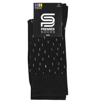 Premier Socks Premium Men's Socks s.25 Grey Stripe - buy, prices for NOVUS - photo 1