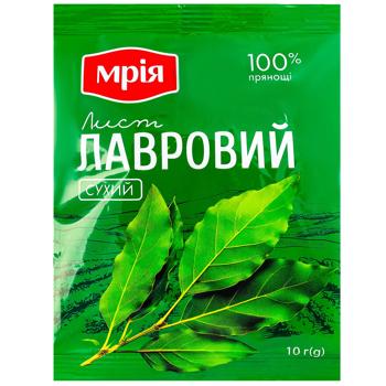 Лист лавровий Мрія 10г - купити, ціни на МегаМаркет - фото 1