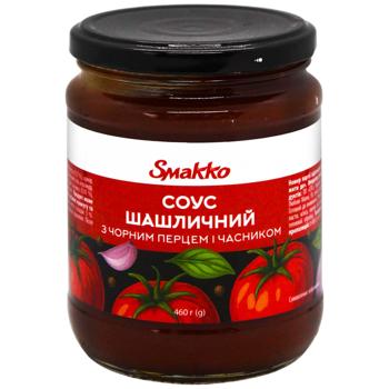 Smakko Shashlyk Sauce with Black Pepper and Garlic 460g