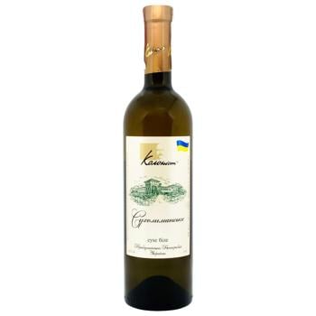 Colonist Sukholymanske White Dry Wine 12% 0.75l - buy, prices for WINETIME - photo 1