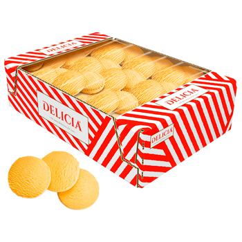 Delicia Corn Butter Cookies 1kg - buy, prices for Tavria V - photo 1