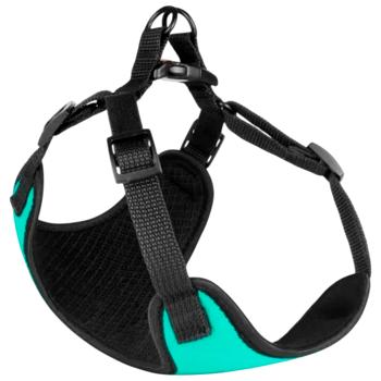 Шлея для собак Barksi Sport нейлонова XS 28-33см бірюзовий - купити, ціни на - фото 3