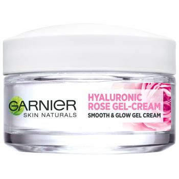 Гель-крем Garnier Skin Naturals Зволожуючий гіалуроновий з трояндовою водою для всіх типів шкіри обличчя 50мл - купити, ціни на NOVUS - фото 2