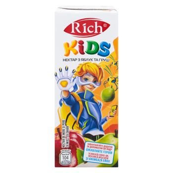 Rich Kids Apple Pear Nectar with Pulp 200ml - buy, prices for - photo 2