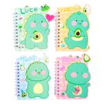 Блокнот Weibo Динозаврик на пружине