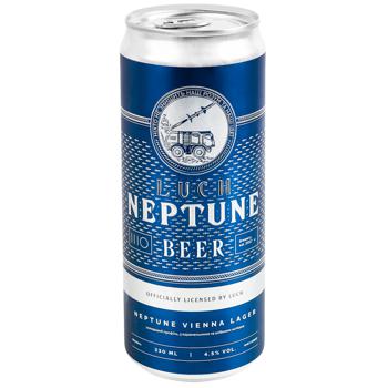 SHO Brewery Neptune Vienna Lager Light Unfiltered Beer 4.5% 0.33l - buy, prices for WINETIME - photo 2