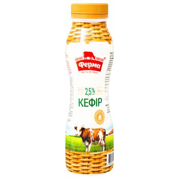 Кефір Ферма 2,5% 250г - купити, ціни на Auchan - фото 1