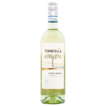 Torresella Veneto Pinot Grigio White Dry Wine 12% 0.75l - buy, prices for Za Raz - photo 1