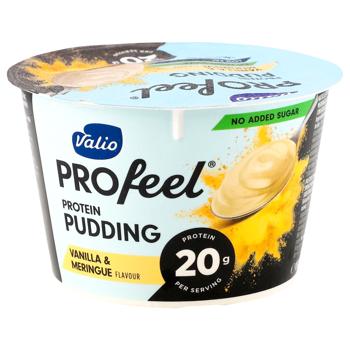 Пудинг протеїновий Valio PROfeel ваніль та безе без лактози 180г - купити, ціни на КОСМОС - фото 1