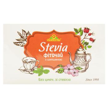 Фиточай Steviasun с шиповником 1,5г*20шт - купить, цены на Чудо Маркет - фото 2