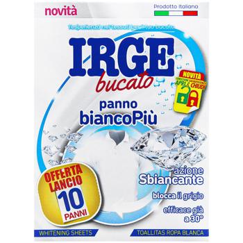 Салфетка-ловушка Irge для стирки белых вещей с отбеливателем 10шт - купить, цены на Auchan - фото 3