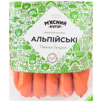 Сосиска Мясной хутор Альпийские Украина - купить, цены на Торба - фото 1