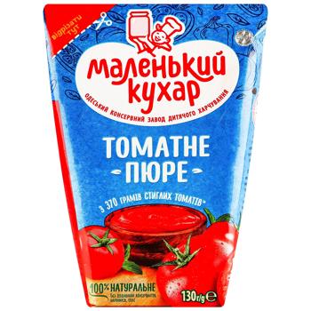 Malenkyi Kuhar Tomato Puree 130g - buy, prices for Ideal - photo 1