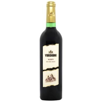 Vardiani Red Semi-Sweet Wine 9-13% 0.75l - buy, prices for MegaMarket - photo 1