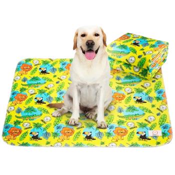 Misoko&Co Jungle Reusable Dog Pee Pad 70х80cm Yellow - buy, prices for MasterZoo - photo 2