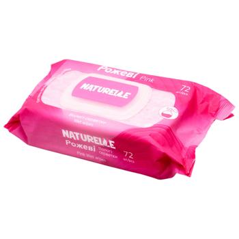 Салфетки влажные Naturelle Pink универсальные 72шт - купить, цены на Cупермаркет "Харьков" - фото 2