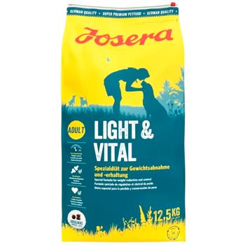 Josera Light & Vital Diet Dry Food with Poultry for Dogs 12.5kg